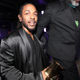 Kendrick Lamar backstage at the Grammys in New York City on Jan. 28, 2018